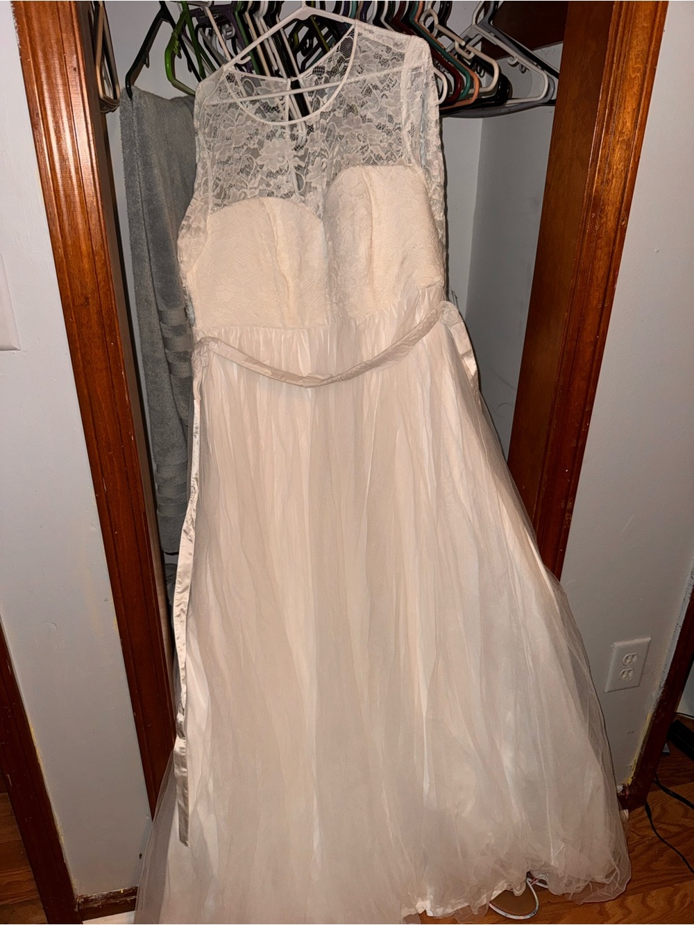 torrid Ivory Lace and Tulle Wedding Gown